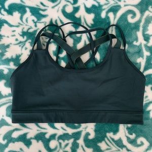 CRVS Hunter Green Perfect Strappy Bra
